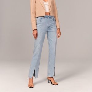 Abercrombie & Fitch ultra high rise 90s Straight Jean